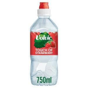 Volvic Touch of Fruit Strawberry Flavoured Water 750ml