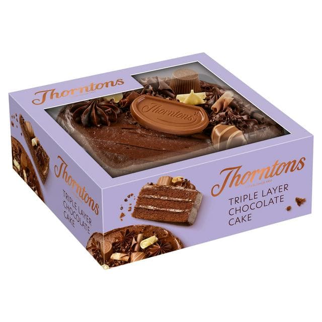 Thornton's Chocolate Birthday Celebration Cake 990g (Serves 18) - gallery image 1