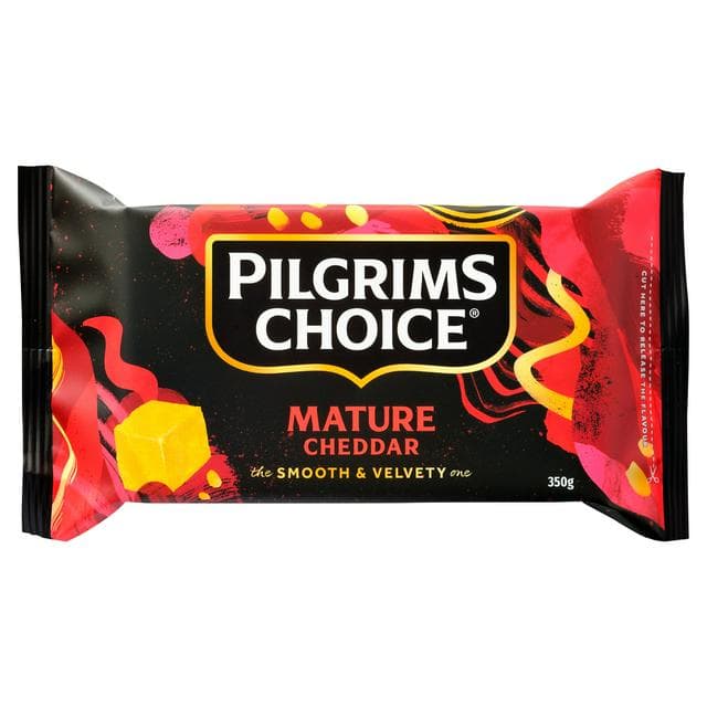 Pilgrims Choice Mature Cheddar Cheese 350g - gallery image 1