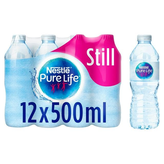Nestle Pure Life Still Spring Water 12x500ml - gallery image 1