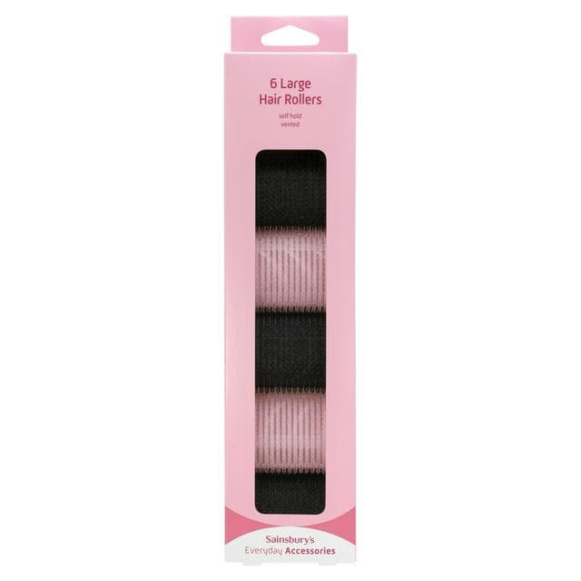 Sainsbury's Large Vented Hair Rollers x6 - gallery image 1