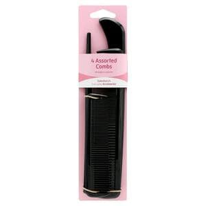 Sainsbury's Assorted Combs x4