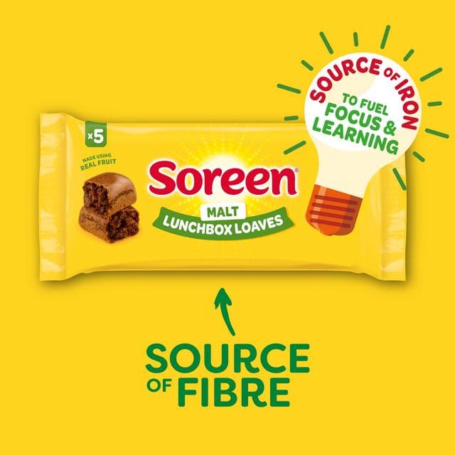 Soreen Malt Lunchbox Loaf Bars x5 - gallery image 2