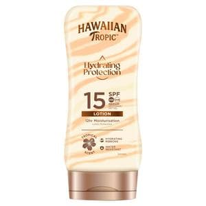 Hawaiian Tropic Hydrating Protection Sunscreen Lotion SPF 15 180ml