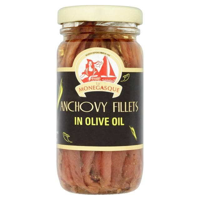 La Monegasque Anchovy Fillets In Olive Oil 100g - gallery image 1