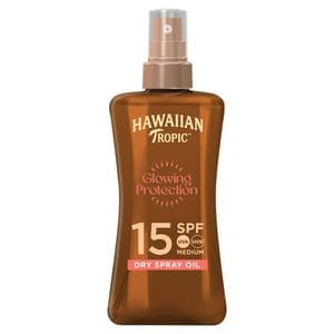 Hawaiian Tropic Glowing Protection Sunscreen Dry Oil SPF 15 200ml
