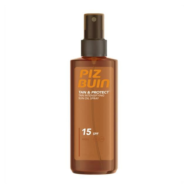 Piz Buin 150ml Tan & Protect Tan Intensifying SPF 15 Sun Oil Lotion - gallery image 1