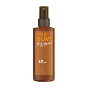 Piz Buin 150ml Tan & Protect Tan Intensifying SPF 15 Sun Oil Lotion