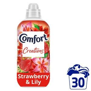 Comfort Creations Fabric Conditioner Strawberry and Lily 30 Washes 900ml