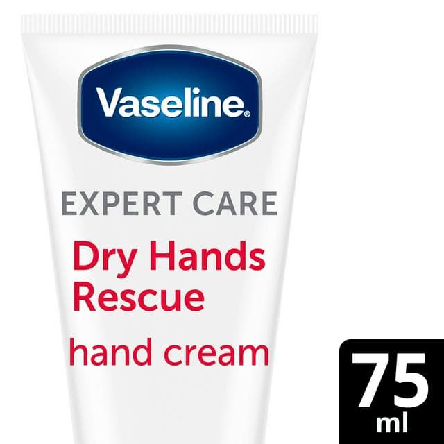 Vaseline Expert Care Dry Hands Rescue Antibac Hand Cream for Cracked Skin 75ml - gallery image 1