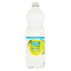 Sainsbury's Bottled Still Flavoured Water, Lemon & Lime 1L