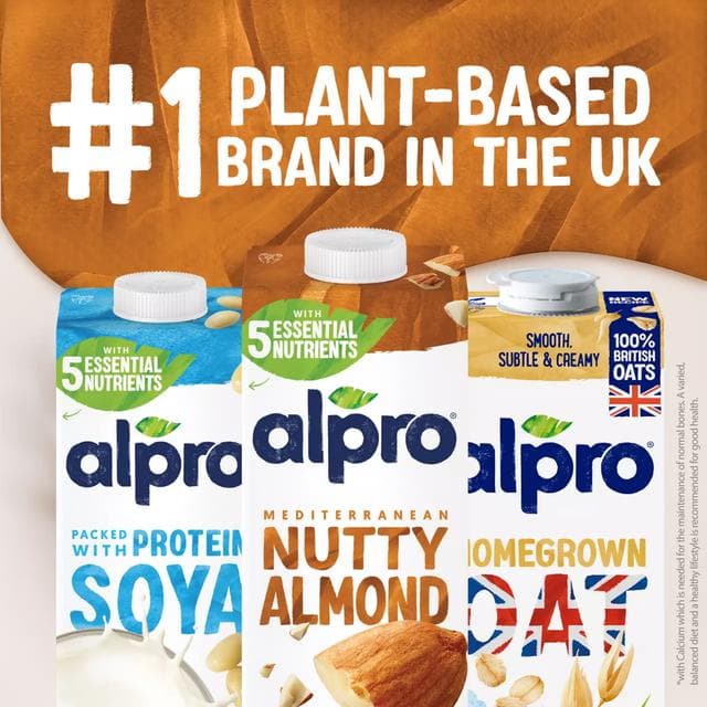 Alpro 1L Almond Original Long Life Dairy Free Drink - gallery image 4