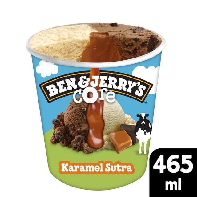 Ben & Jerry's 465ml Core Karamel Sutra Chocolate Ice Cream Tub - gallery image 1