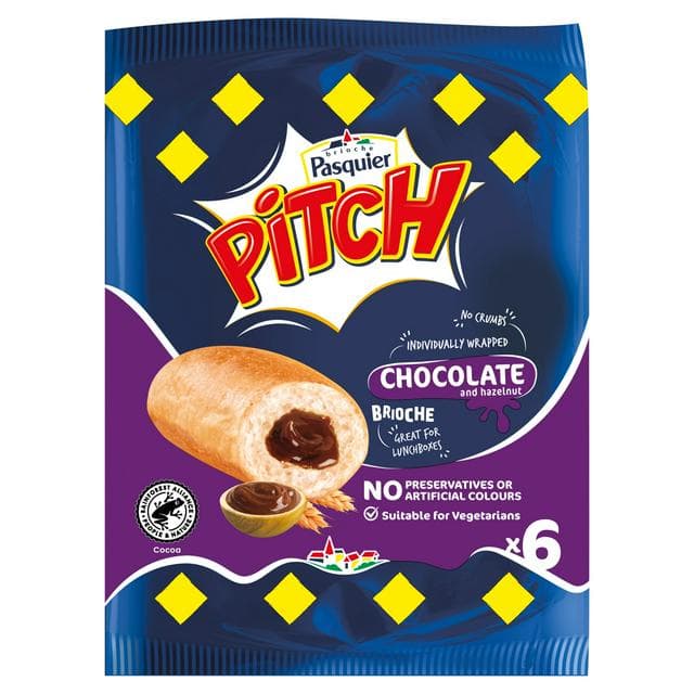 Brioche Pasquier Pitch Chocolate x6 - gallery image 1