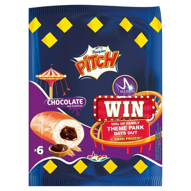 Brioche Pasquier Pitch Chocolate x6 - gallery image 1