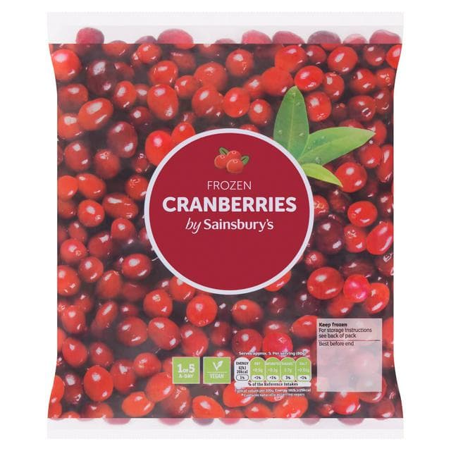 Sainsbury's Frozen Cranberries 400g - gallery image 1