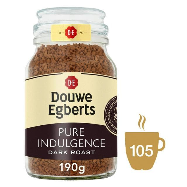 Douwe Egberts Pure Indulgence Instant Coffee 190g - gallery image 1