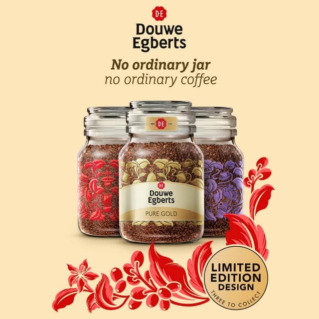 Douwe Egberts Pure Indulgence Instant Coffee 190g - gallery image 2
