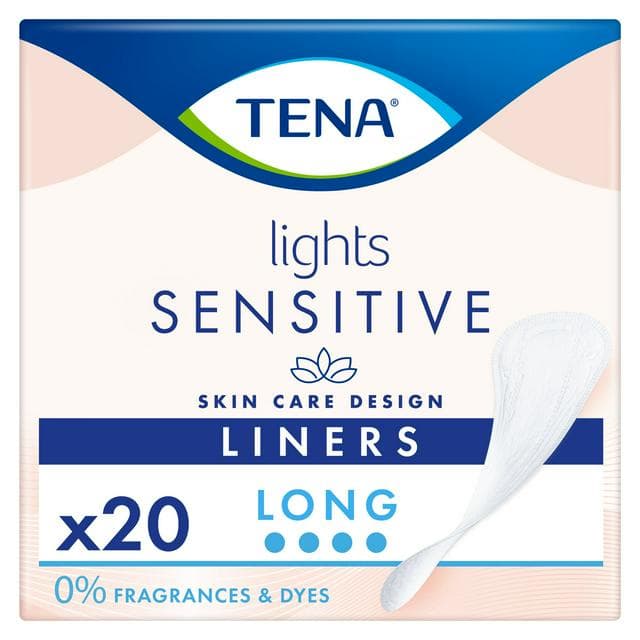 TENA Lights Long Incontinence Liners x20 - gallery image 1