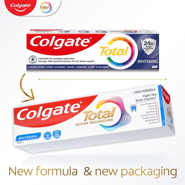Colgate Total Active Prevention Teeth Whitening Toothpaste 125ml - gallery image 6