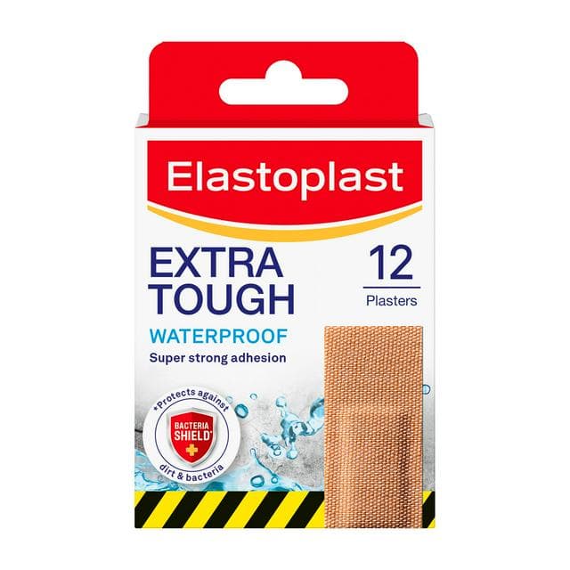 Elastoplast Extra Tough Waterproof Plasters x12 - gallery image 1