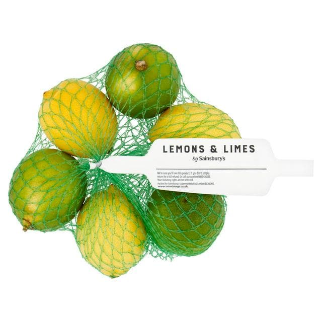 Sainsbury's Lemons & Limes x6 - gallery image 1