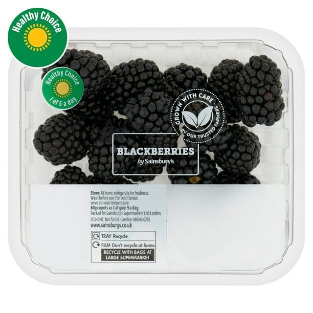 Sainsbury's 150g Blackberries - gallery image 1