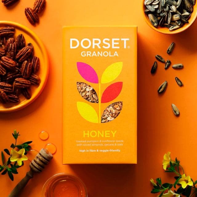 Dorset Cereals Honey Granola Breakfast Cereal 450g - gallery image 2