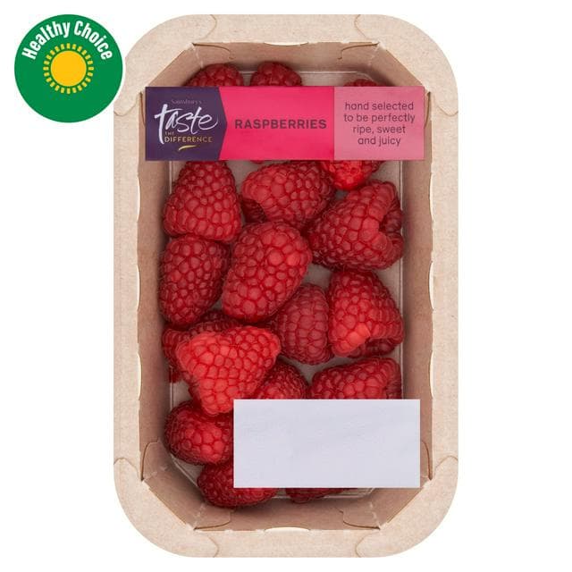 Sainsbury's Raspberries, Taste the Difference 150g - gallery image 1