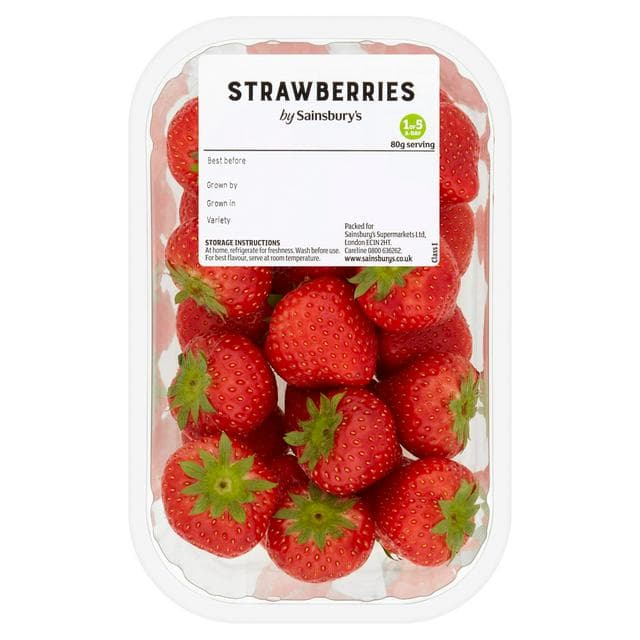 Sainsbury's Strawberries 400g - gallery image 1