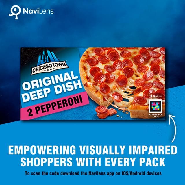 Chicago Town Deep Dish Pepperoni Pizzas x2 (320g) - gallery image 3