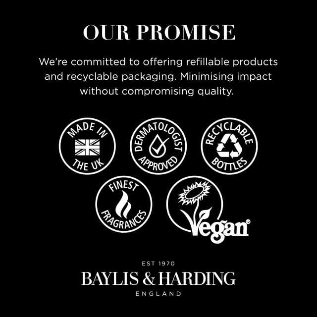 Baylis & Harding Signature Black Pepper & Ginseng Hand Wash 500ml - gallery image 6