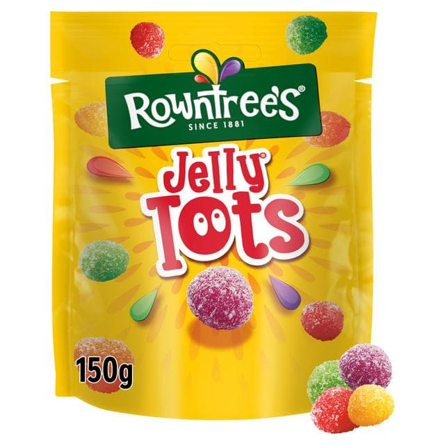 Rowntree's Jelly Tots Sweets Sharing Bag 150g - gallery image 1