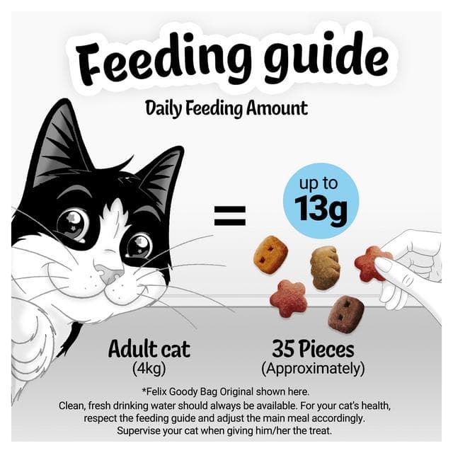 Felix Goody Bag Cat Treats Mixed Grill 60g - gallery image 5