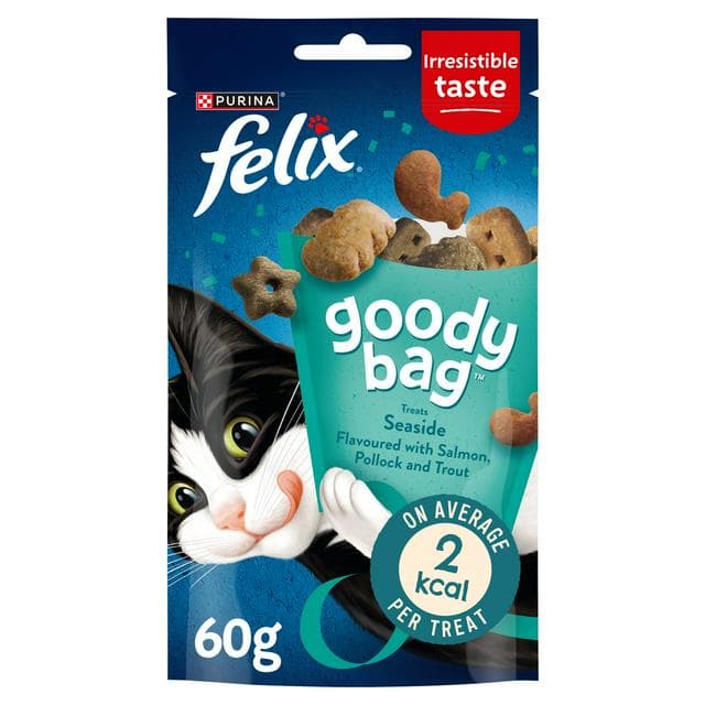 Felix Goody Bag Cat Treats Seaside Mix 60g - gallery image 1