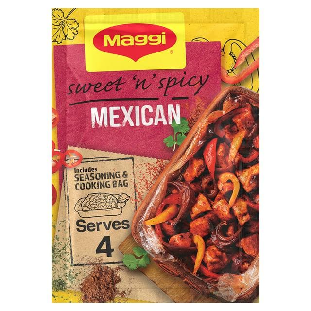 Maggi So Juicy Sweet & Spicy Mexican Chicken Herbs & Spices Recipe Mix 38g - gallery image 1