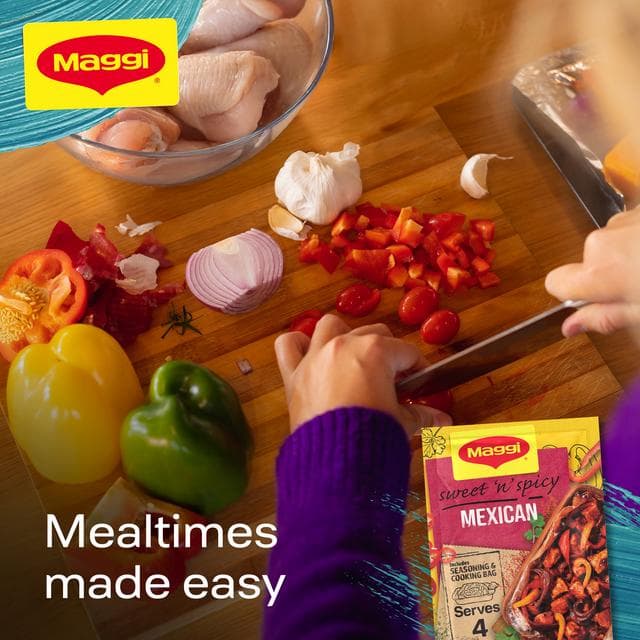 Maggi So Juicy Sweet & Spicy Mexican Chicken Herbs & Spices Recipe Mix 38g - gallery image 3