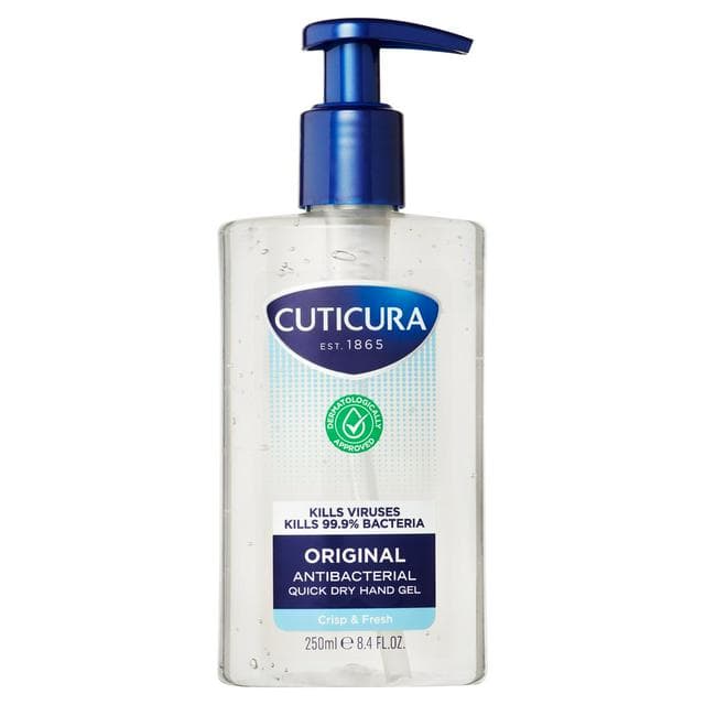 Cuticura Original Anti Bacterial Hand Gel 250ml - gallery image 1