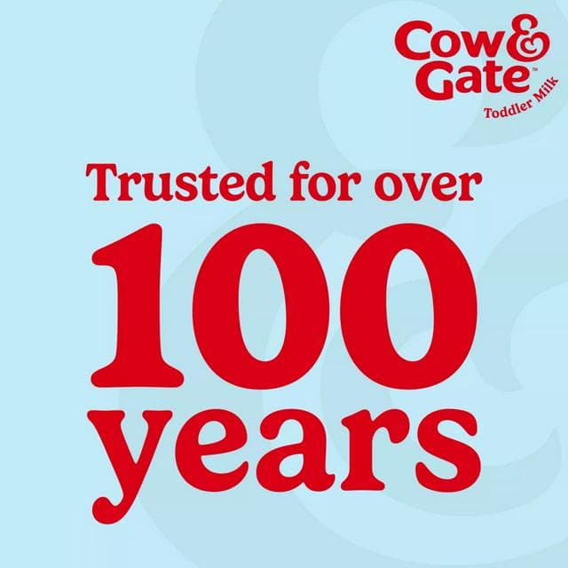 Cow & Gate 3 Toddler Milk Formula Liquid 1+ Years Ready To Feed 1L - gallery image 4