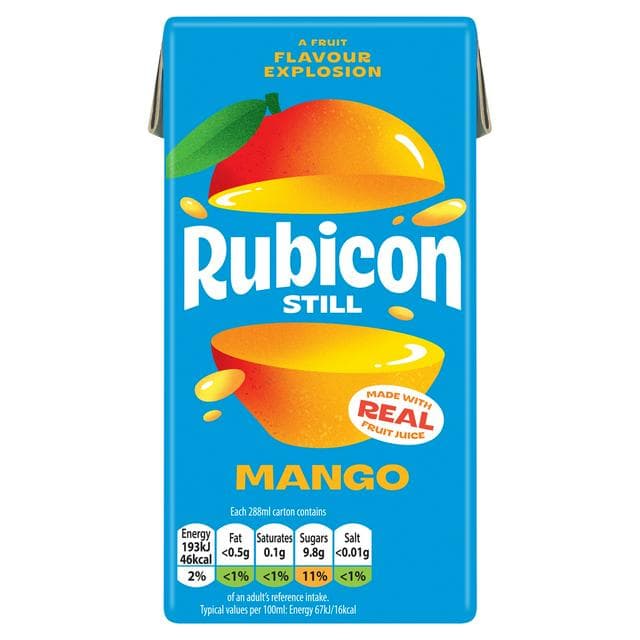 Rubicon Mango Fruit Juice Drink 288ml - gallery image 1