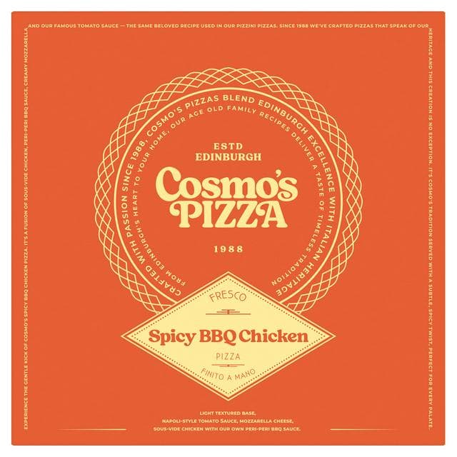 Cosmo Spicy BBQ Chicken Pizza 520g - gallery image 1