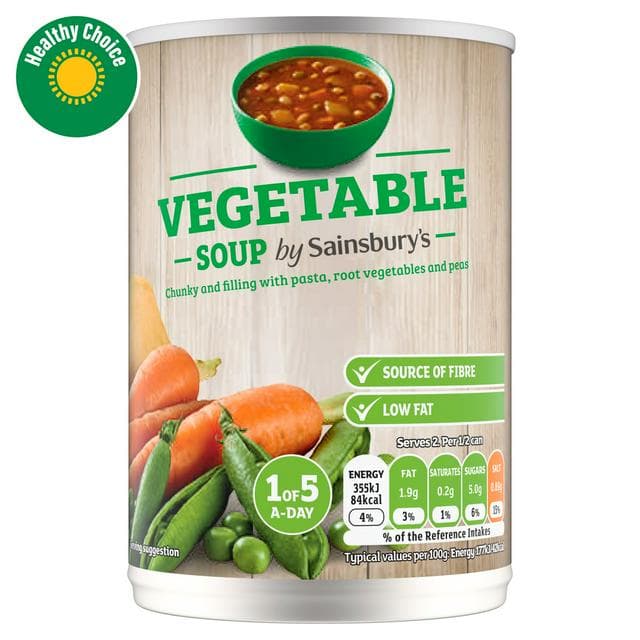 Sainsbury's Vegetable Soup 400g - gallery image 1