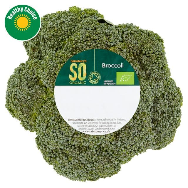 Sainsbury's Broccoli, SO Organic 300g - gallery image 1