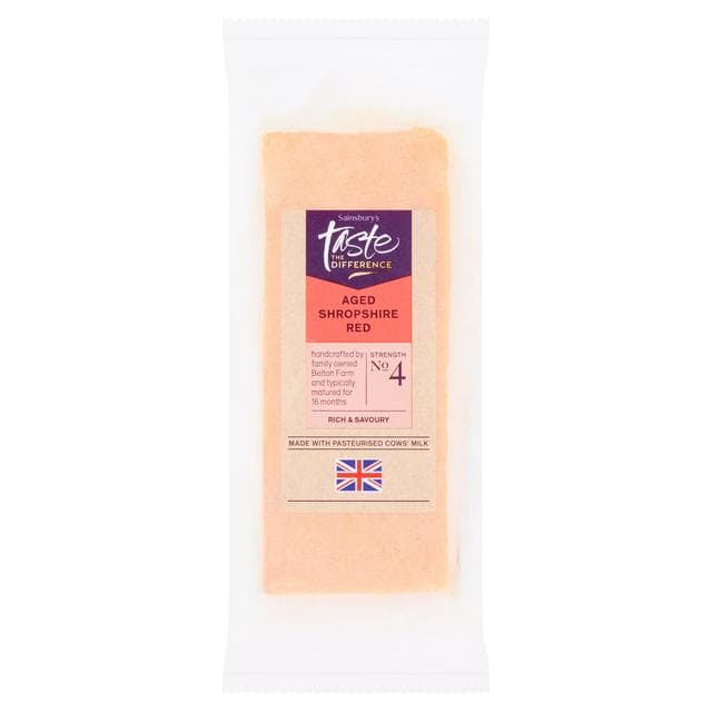 Sainsbury's Aged Shropshire Red, Taste the Difference 200g - gallery image 1