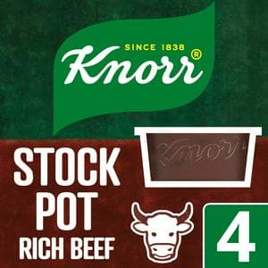 Knorr Stock Pot Rich Beef 4x28g