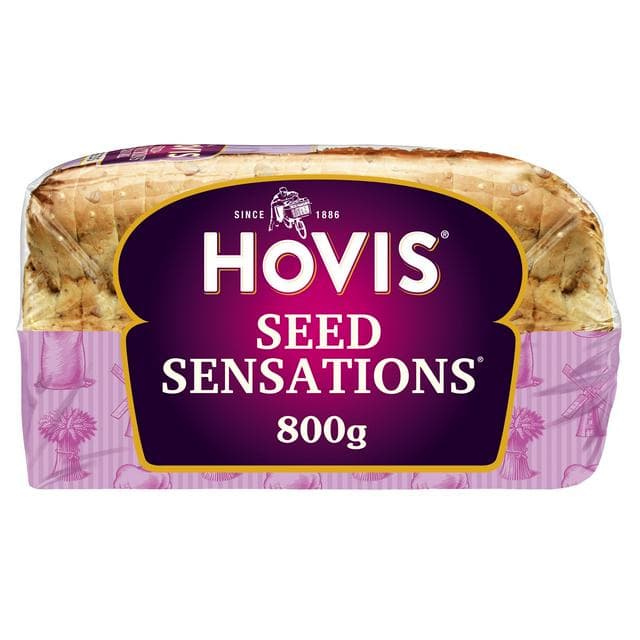 Hovis Seed Sensations Seven Seeds Medium Sliced Seeded Bread 800g - gallery image 1