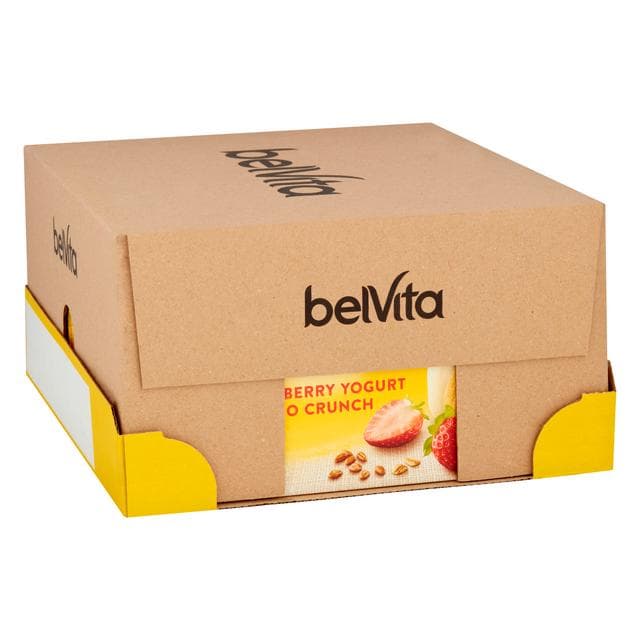 Belvita 5 x 50g Duo Crunch Multipack Strawberry & Yogurt Cereal Snack Bars - gallery image 4