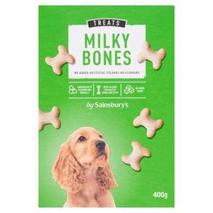 Sainsbury's Treats Milky Bones 400g