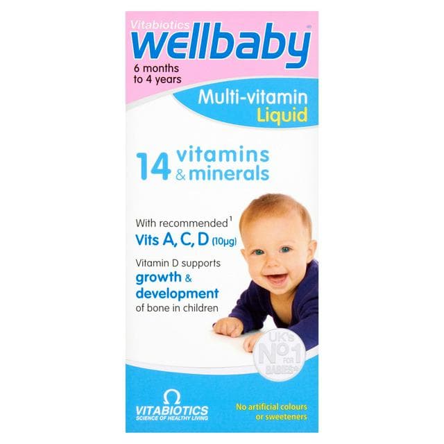 Vitabiotics Wellkid Baby Liquid 150ml - gallery image 1