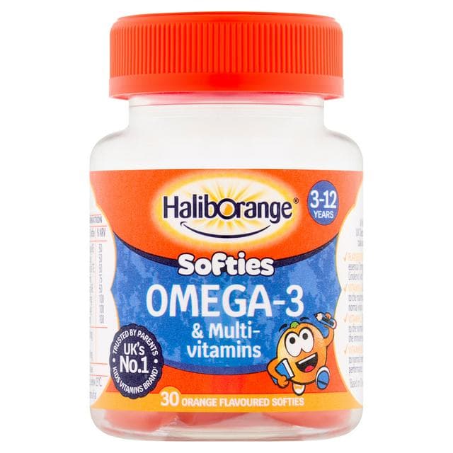 Haliborange Omega-3 Multivitamin Softie x30 - gallery image 1